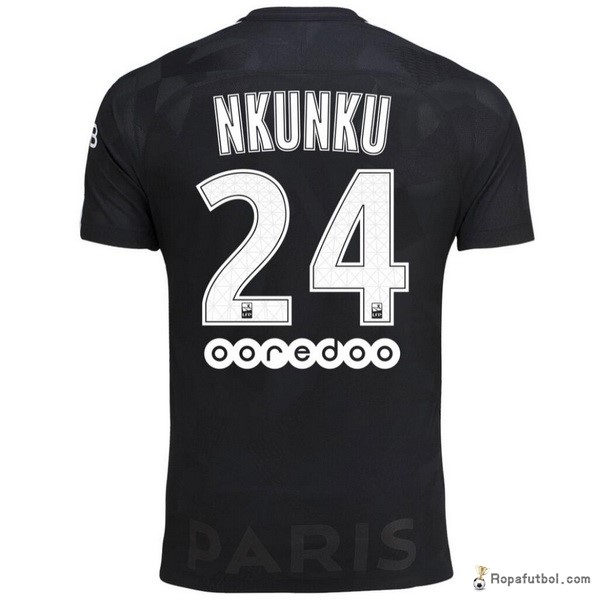 Camiseta Paris Saint Germain Replica Tercera Ropa Nkunku 2017/18